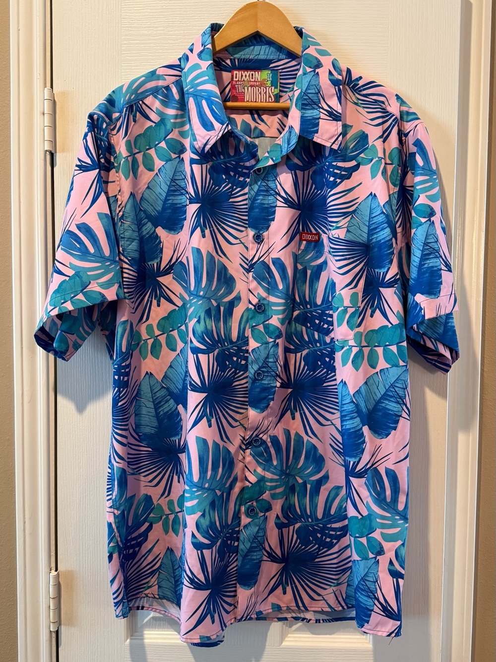 Dixxon Flannel Company Tropical Print Short Sleeve Shirt Hawaiian The Morris New